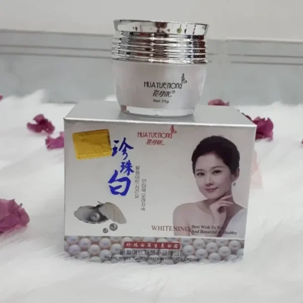 HUAYUENONG Pearl White Regeneration Freckle Cream