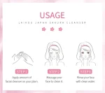 Laikou Japan Sakura Cleanser 100g - Image 3