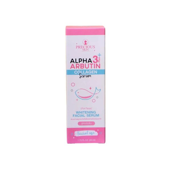 Precious Skin Alpha Arbutin 3 Plus Collagen Serum for Face